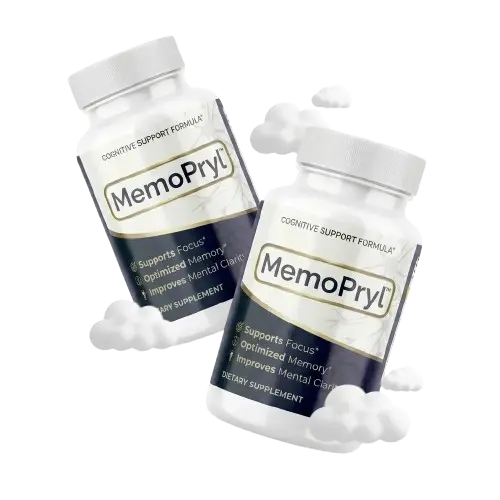Memopryl brain health supplement bottle - 60 capsules